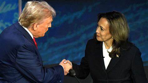 Debate of 10th september: Encouragement or Hilarious ? -Trump and Harris Shake Hands