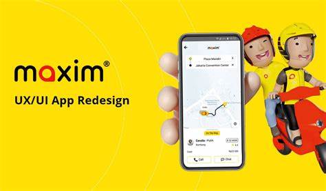 redesigned app for MAXIM for Side Jobs for Students Without Experience