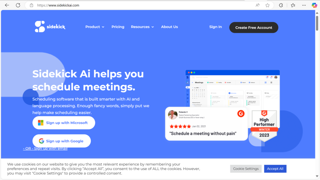 sidekick as an AI tool to have an AI job as a social media manager